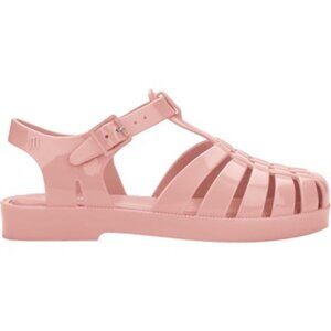 Melissa - Unisex-Child Possession Sandal, size 11 US little kids, color pink.